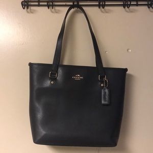 Midnight Blue Coach Purse